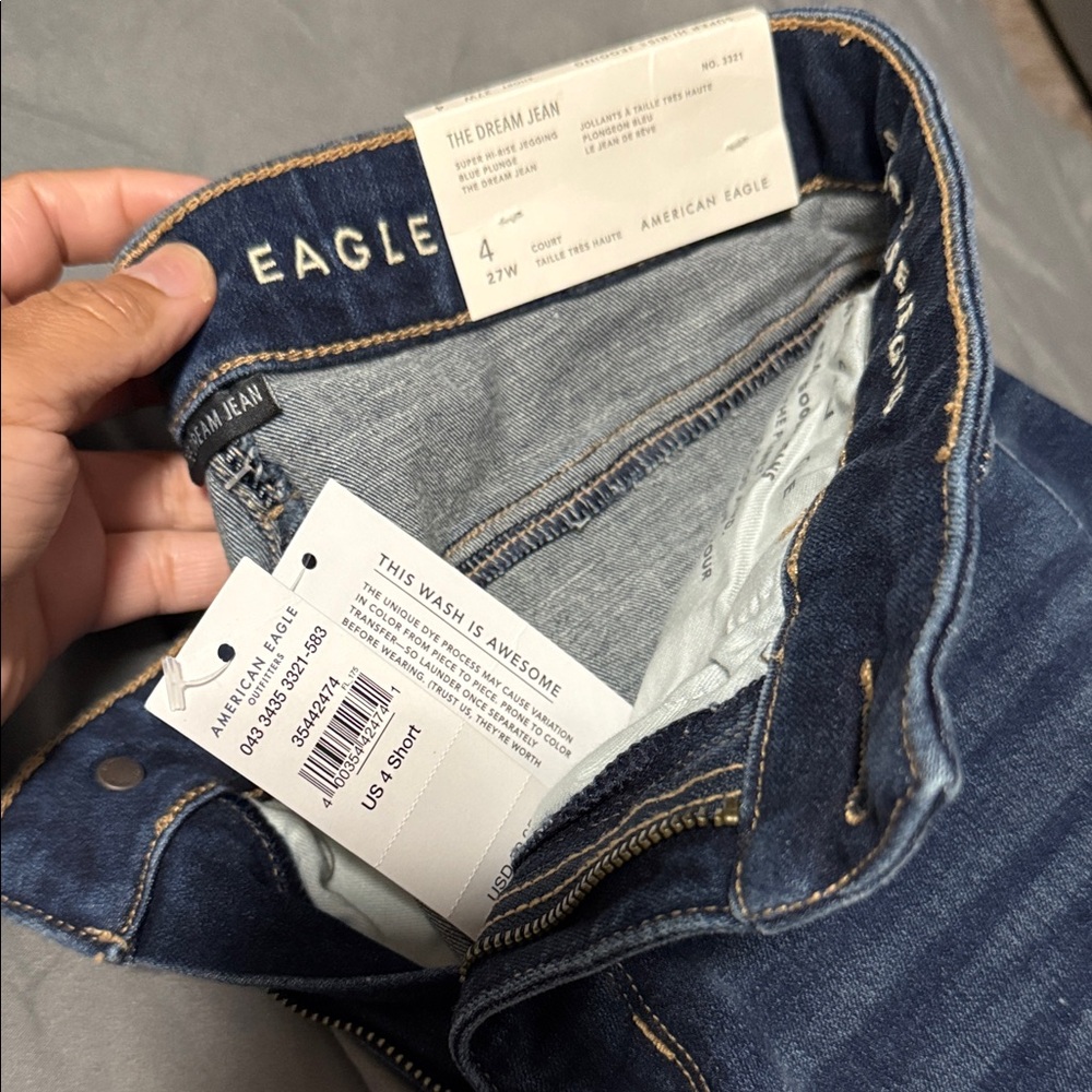 American Eagle Outfitters Dark Blue Jeans